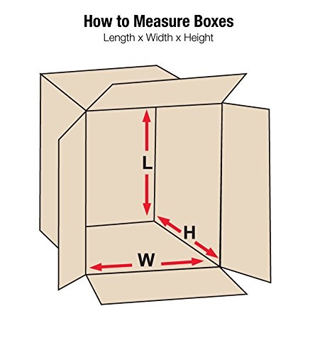 image:imageBox USA Double Wall Shipping Boxes Medium 20L x 20W x 16H 10Pack Corrugated Cardboard Box for Moving Mailing Packing Packaging and Storage
