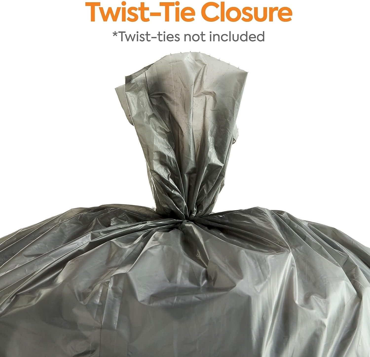 image:imageCoastwide Professional 4045 Gallon Trash Bag 39 x 47 Low Density 17 mil Silver 50 BagsBox
