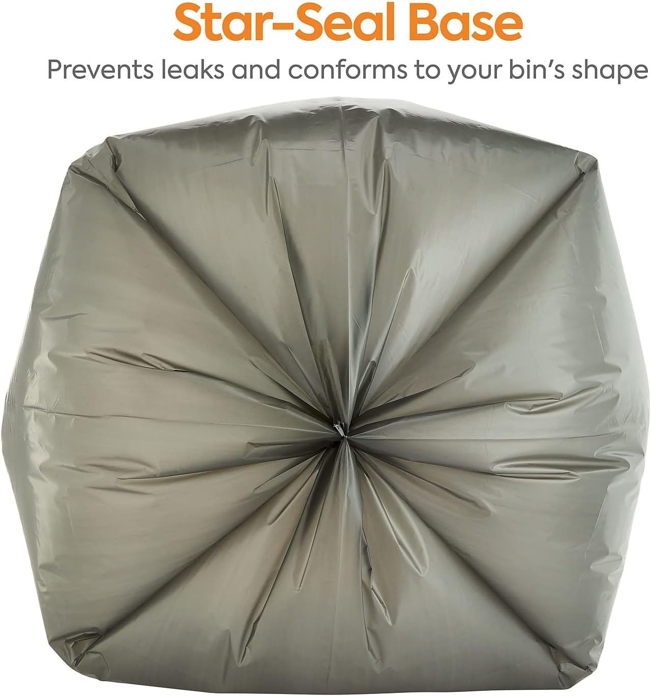 image:imageCoastwide Professional 4045 Gallon Trash Bag 39 x 47 Low Density 17 mil Silver 50 BagsBox