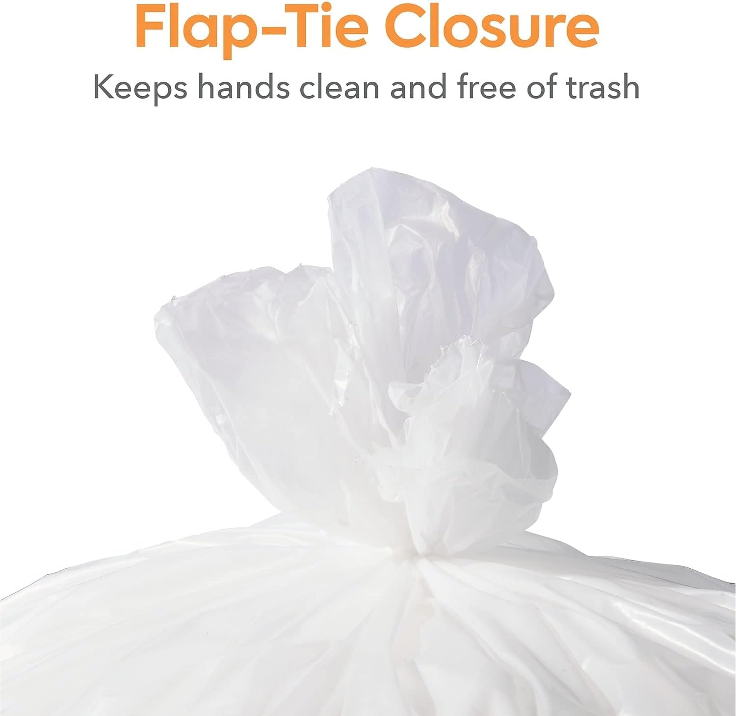 image:imageCoastwide Professional 5560 Gallon Trash Bag 38 x 58 Low Density 13 mil Clear 100 BagsBox