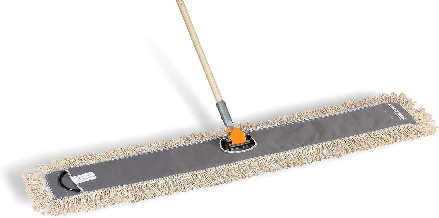 image:imageCoastwide Professional CutEnd Dust Mop Head Cotton 48 x 5 White