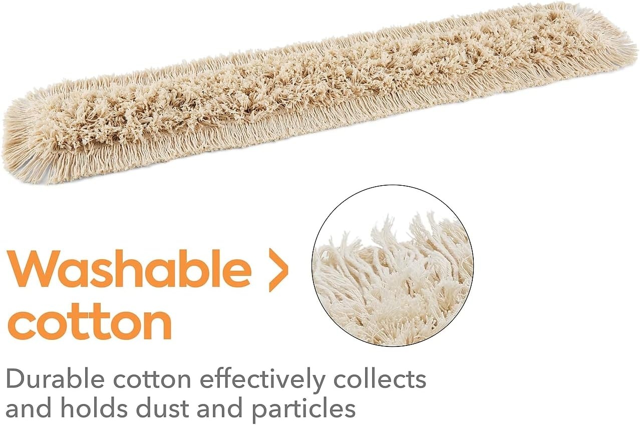 image:imageCoastwide Professional CutEnd Dust Mop Head Cotton 48 x 5 White