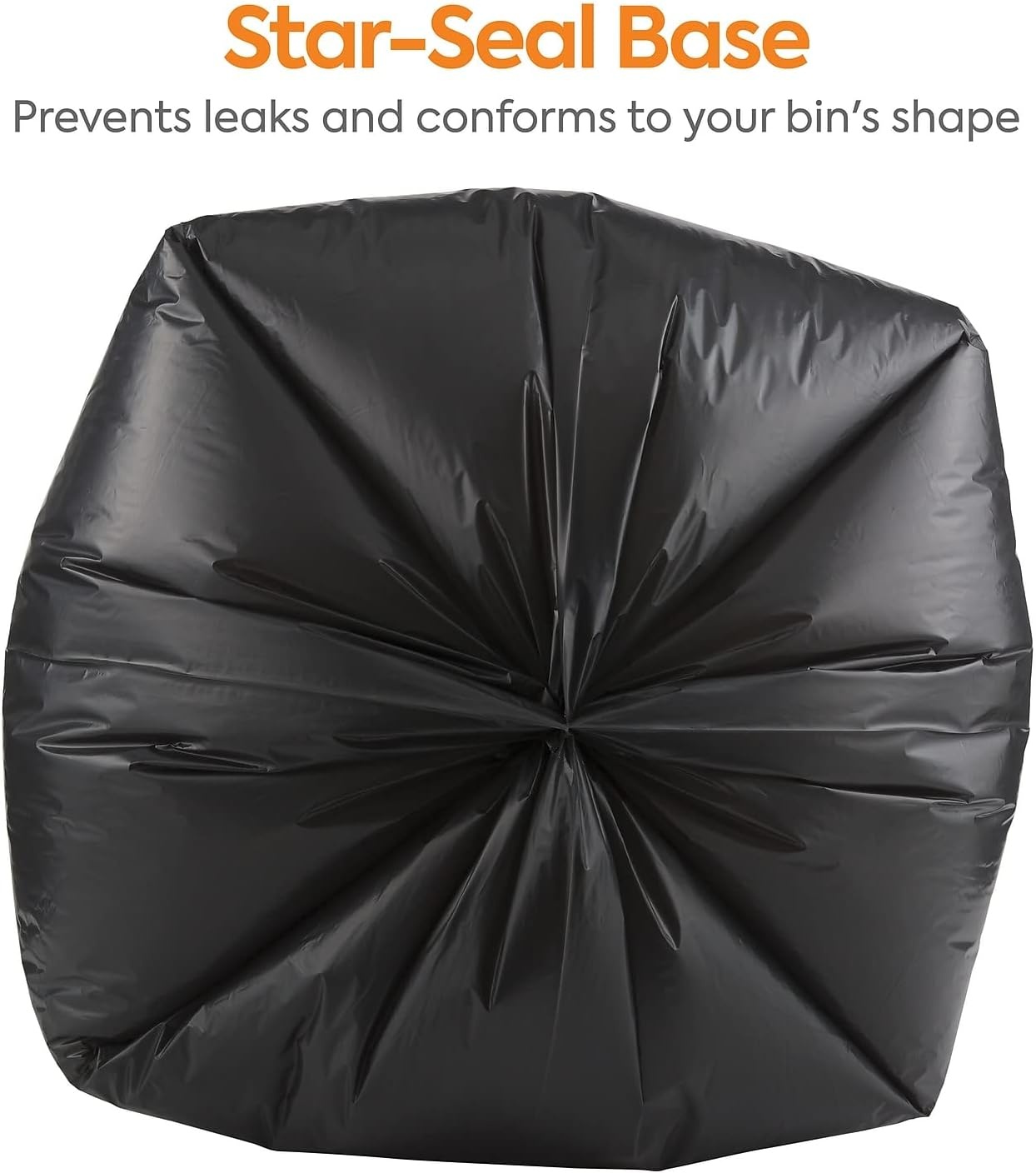 image:imageLinear Low Density Trash Bags 55 Gallon Black 100 BagsBox