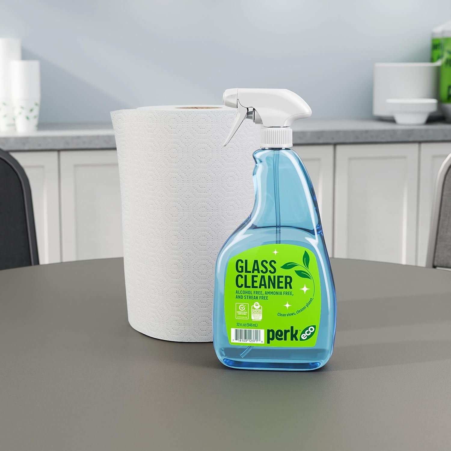 image:imagePerk Eco Glass Cleaner Refill Ready To Use 1 Gallon1 Pack