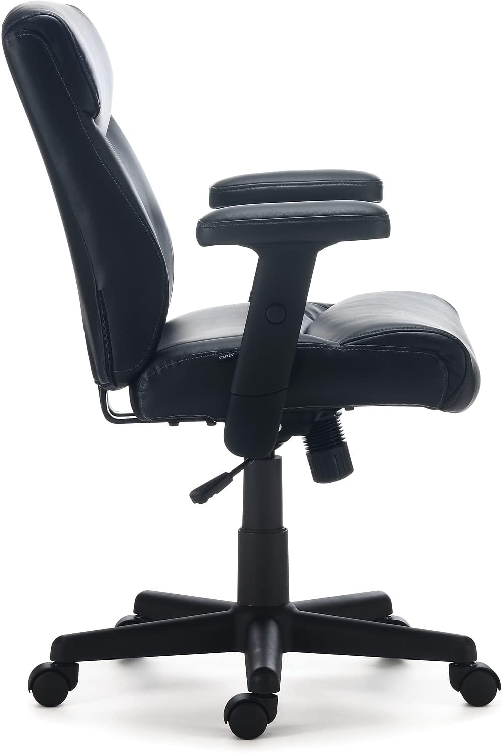 image:imageSTAPLES Ergonomic Task Chair Luxura Black 2Pack