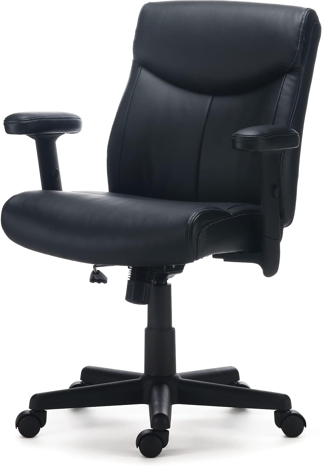 image:imageSTAPLES Ergonomic Task Chair Luxura Black 2Pack