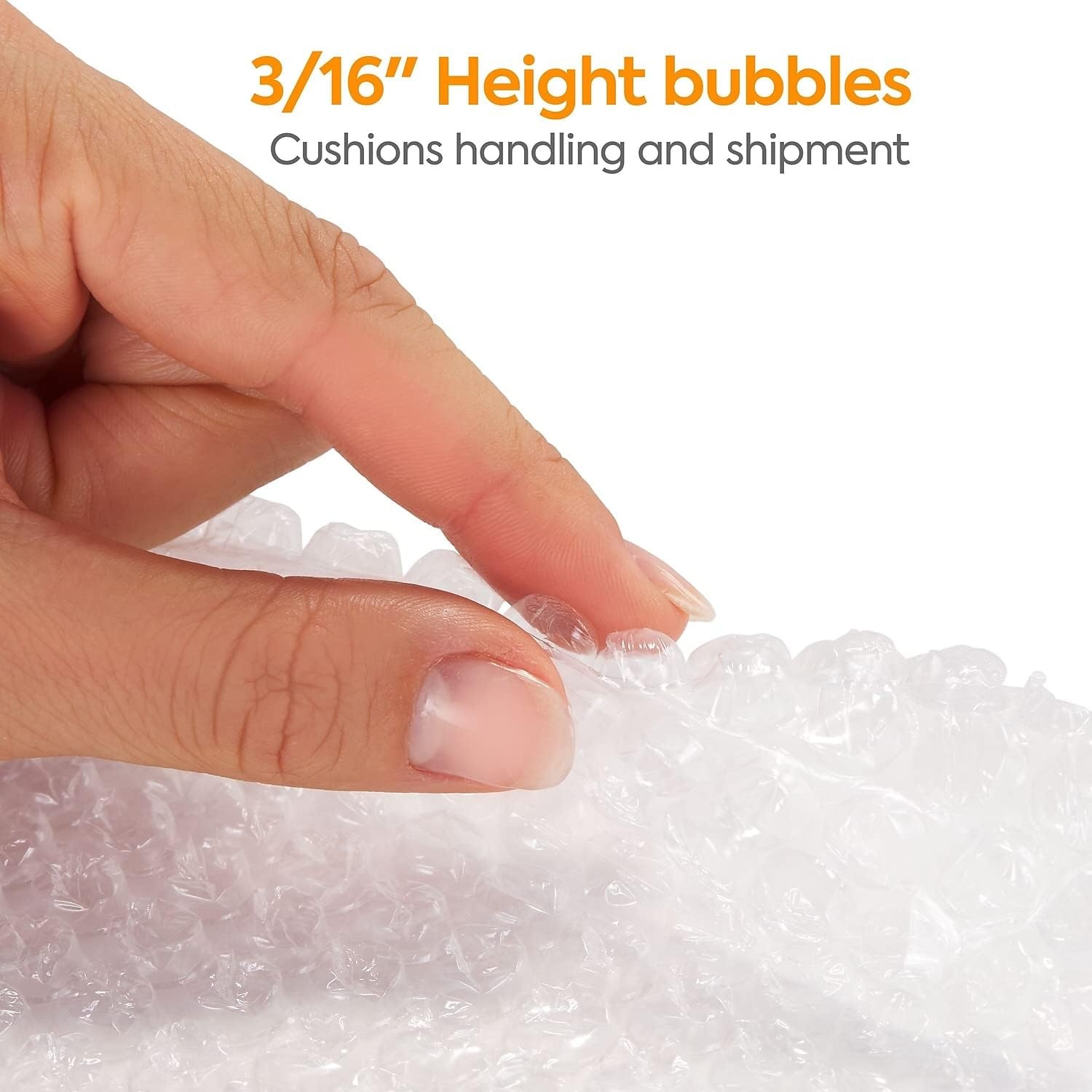 image:imageStaples 316 ExtraWide Bubble Cushioning Roll 24 x 175 Protective Packing Wrap for Shipping amp Moving