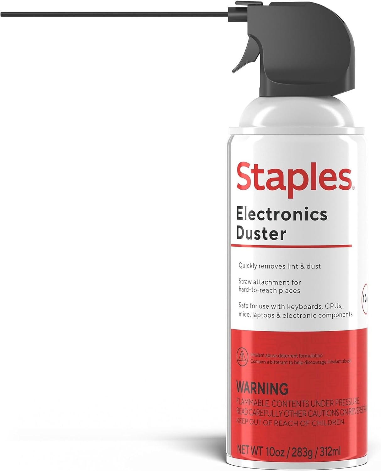 image:imageStaples Compressed Air Dusters Canned Air for Electronics Keyboards amp Office Devices1