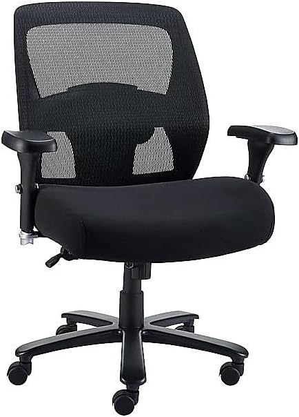 image:imageStaples Driscott Ergonomic Fabric Managers Big amp Tall Chair 400 lb Capacity Black 2Pack
