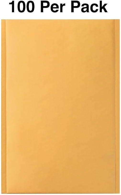 image:imageStaples Kraft Bubble Mailers 5 Size 105 x 16 100PackBubble Mailer