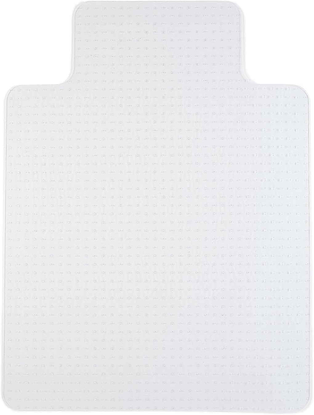 image:imageStaples Office Chair Mat Clear Floor Mats with Lip MediumPile Carpets Extended UnderDesk Coverage 45 x 53 Inch Smooth Glide36 x 48