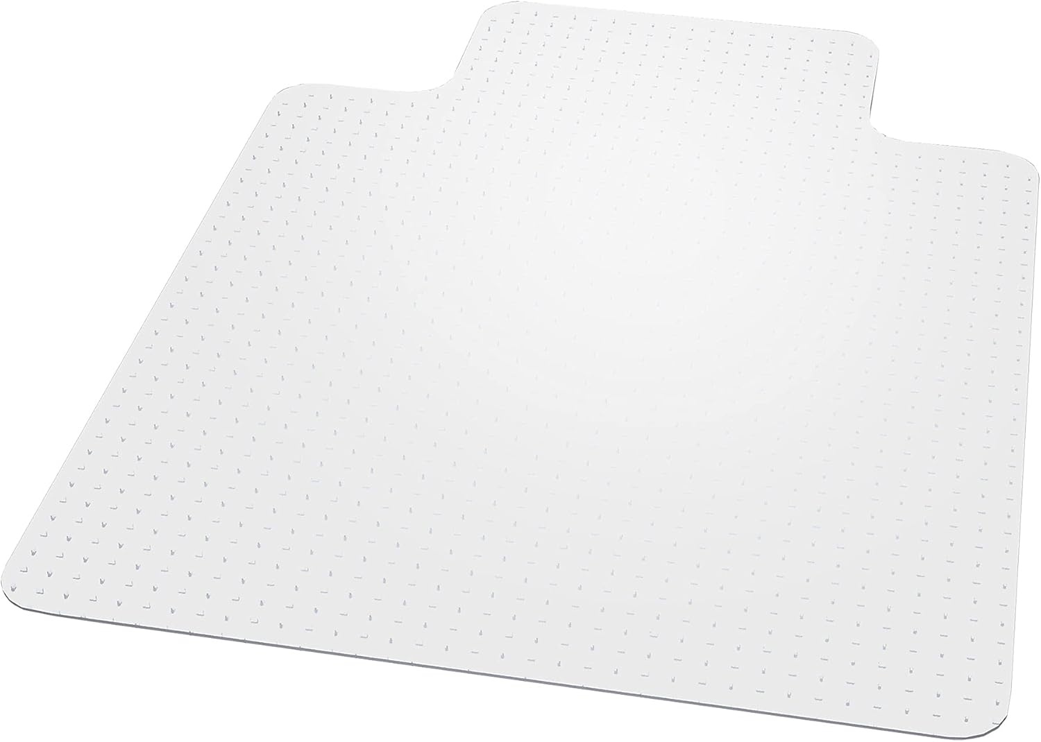 image:imageStaples Office Chair Mat Clear Floor Mats with Lip MediumPile Carpets Extended UnderDesk Coverage 45 x 53 Inch Smooth Glide45 x 53