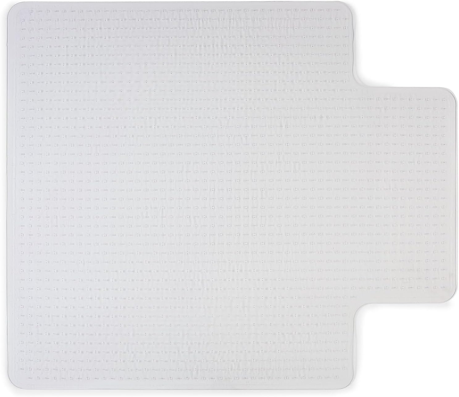 image:imageStaples Office Chair Mat Clear Floor Mats with Lip MediumPile Carpets Extended UnderDesk Coverage 45 x 53 Inch Smooth Glide45 x 53