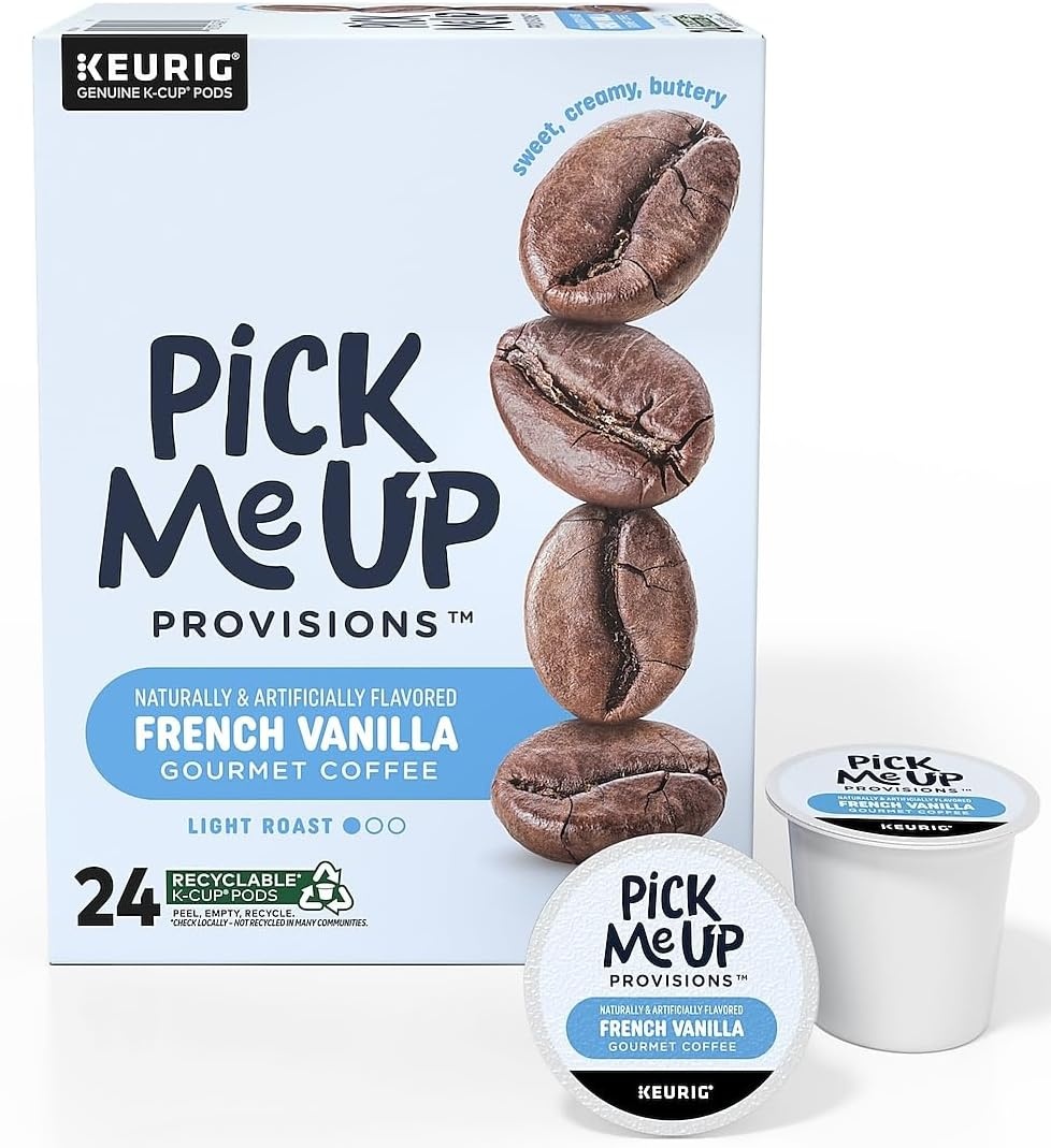 image:imageStaples Pick Me Up Provisions Single Serve Coffee Capsules and Pods Breakfast Blend Light Roast 96 Count K Cup Compatible Single Serve Coffee Breakroom Office 100 Arabica Coffee1 Count Pack of 24