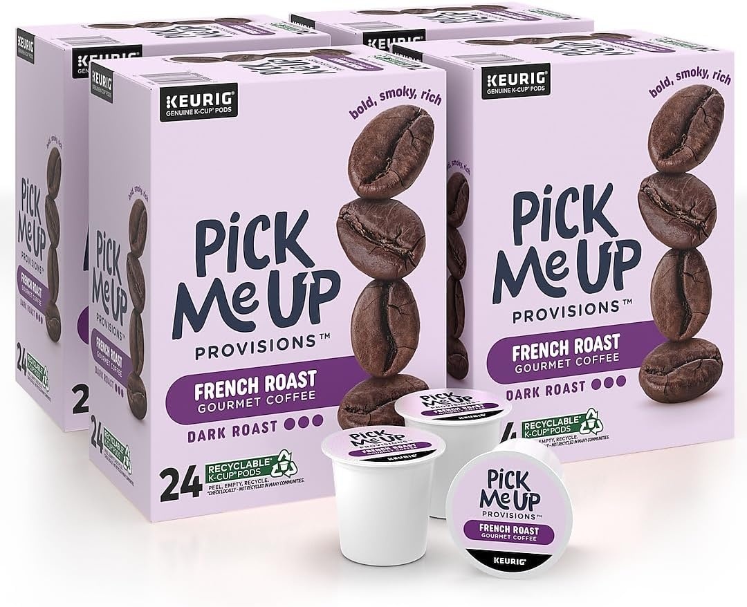 image:imageStaples Pick Me Up Provisions Single Serve Coffee Capsules and Pods Breakfast Blend Light Roast 96 Count K Cup Compatible Single Serve Coffee Breakroom Office 100 Arabica Coffee1 Count Pack of 96