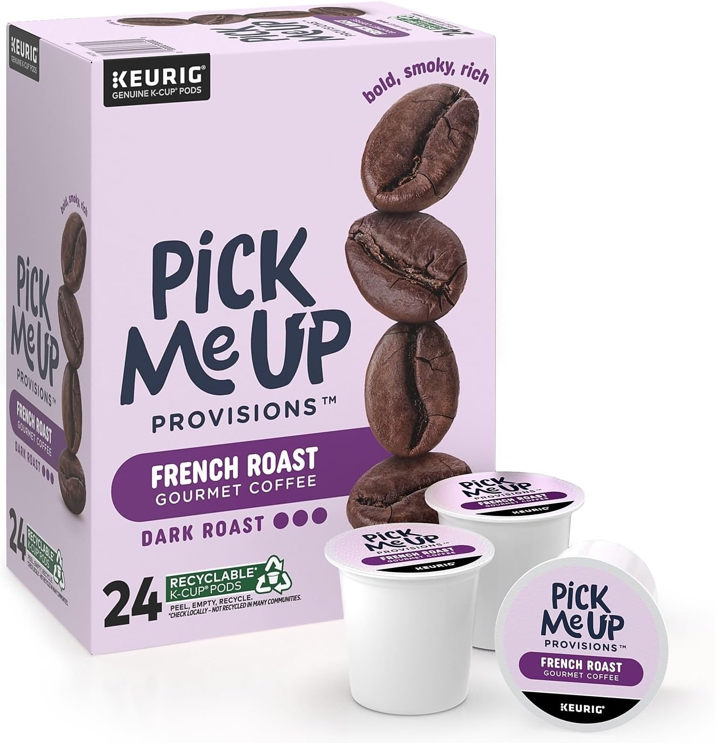 image:imageStaples Pick Me Up Provisions Single Serve Coffee Capsules and Pods Breakfast Blend Light Roast 96 Count K Cup Compatible Single Serve Coffee Breakroom Office 100 Arabica Coffee1 Count Pack of 24