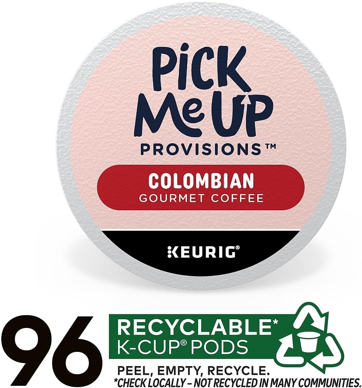 image:imageStaples Pick Me Up Provisions Single Serve Coffee Capsules and Pods Breakfast Blend Light Roast 96 Count K Cup Compatible Single Serve Coffee Breakroom Office 100 Arabica Coffee96 Count