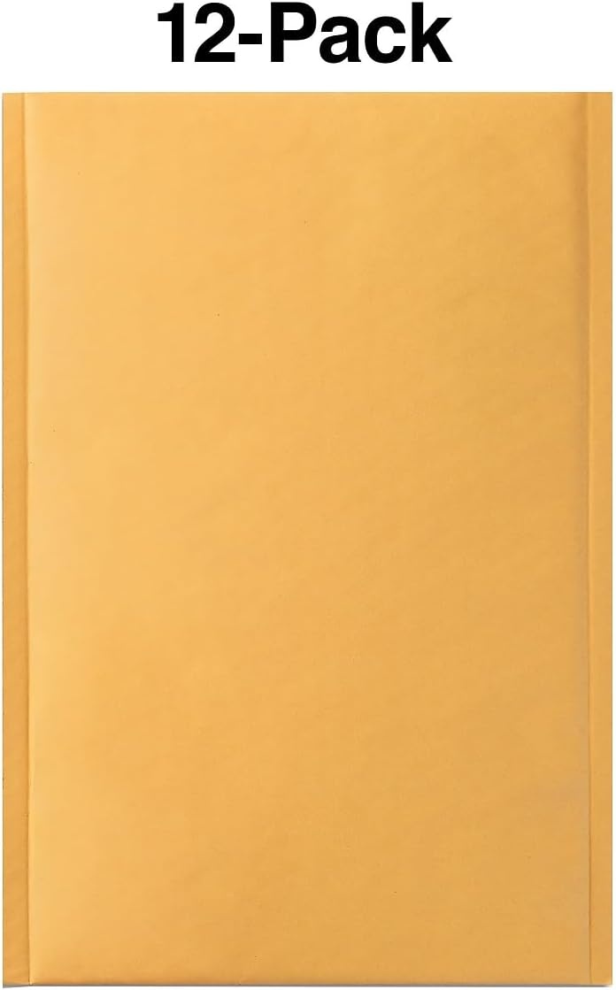 image:imageStaples QuickStripe Bubble Mailers 5 Size 105 x 15 12Pack143 x 19