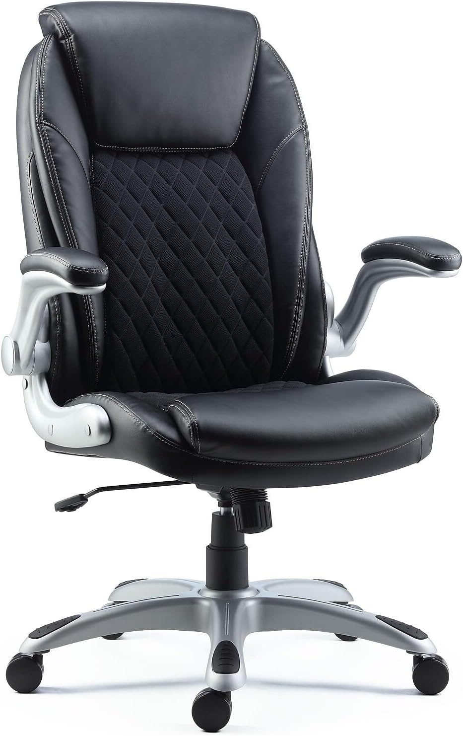 image:imageStaples Sorina Bonded Leather Chair Black 2Pack