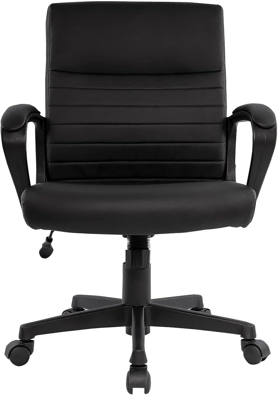 image:imageStaples Tervina Luxura MidBack Manager Chair Black 2Pack