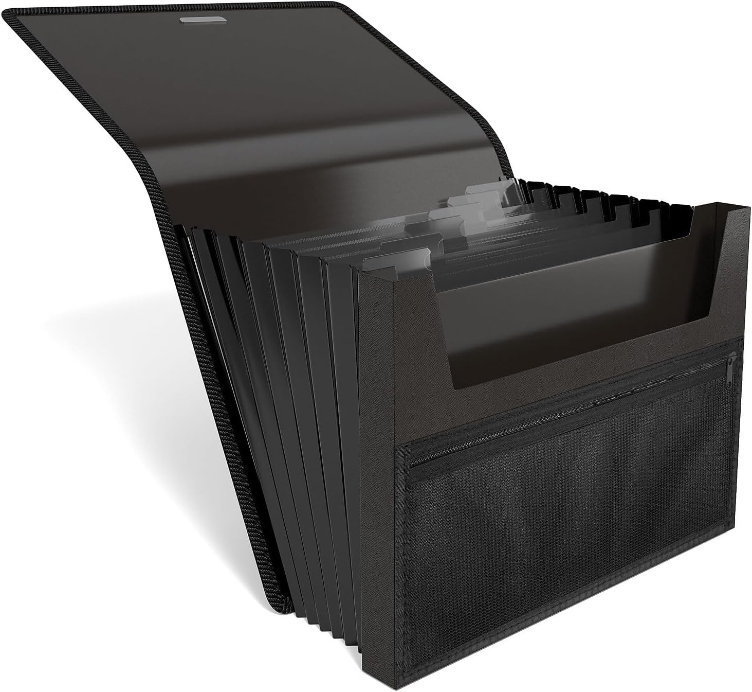 image:imageTRU RED Plastic Accordion File 7Pocket Expanding Organizer Letter Size Durable Poly Construction 3Pack