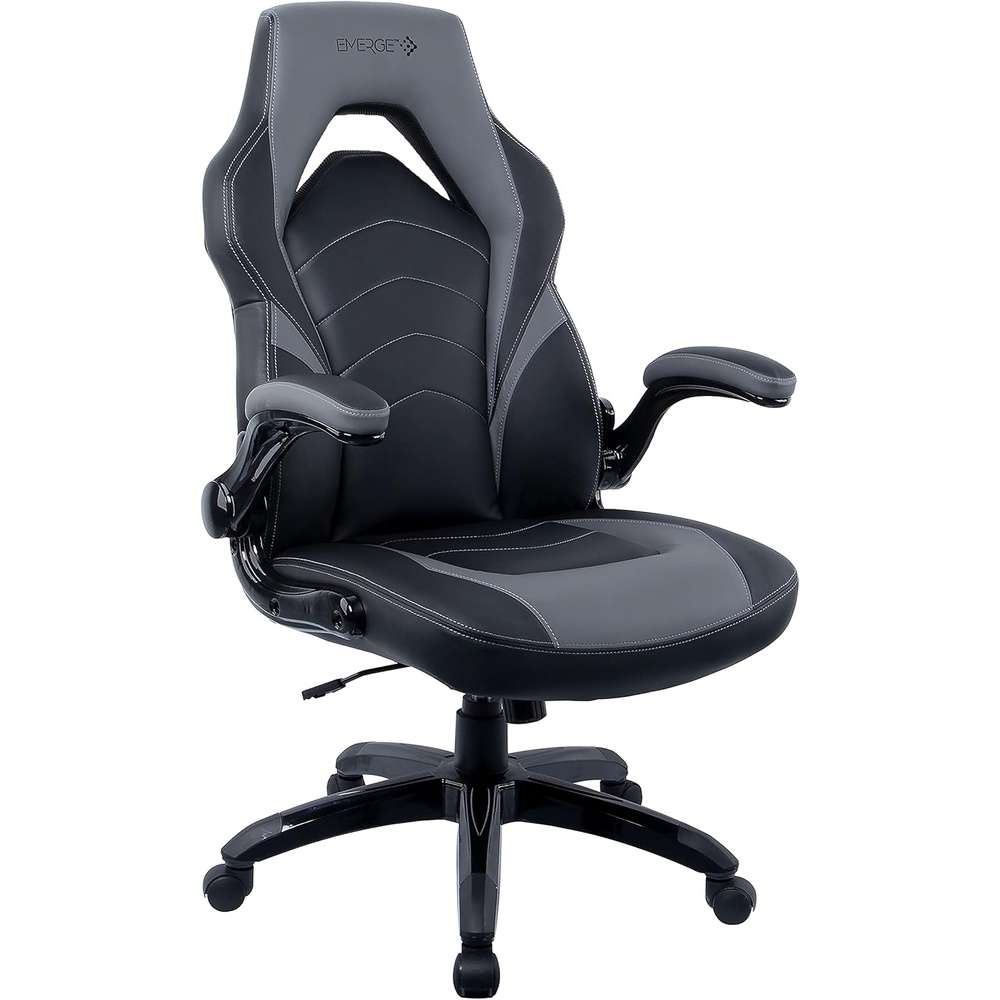 image:imageSTAPLES Emerge Vortex Gaming Chair Ergonomic Adjustable Height Swivel Black 2Pack