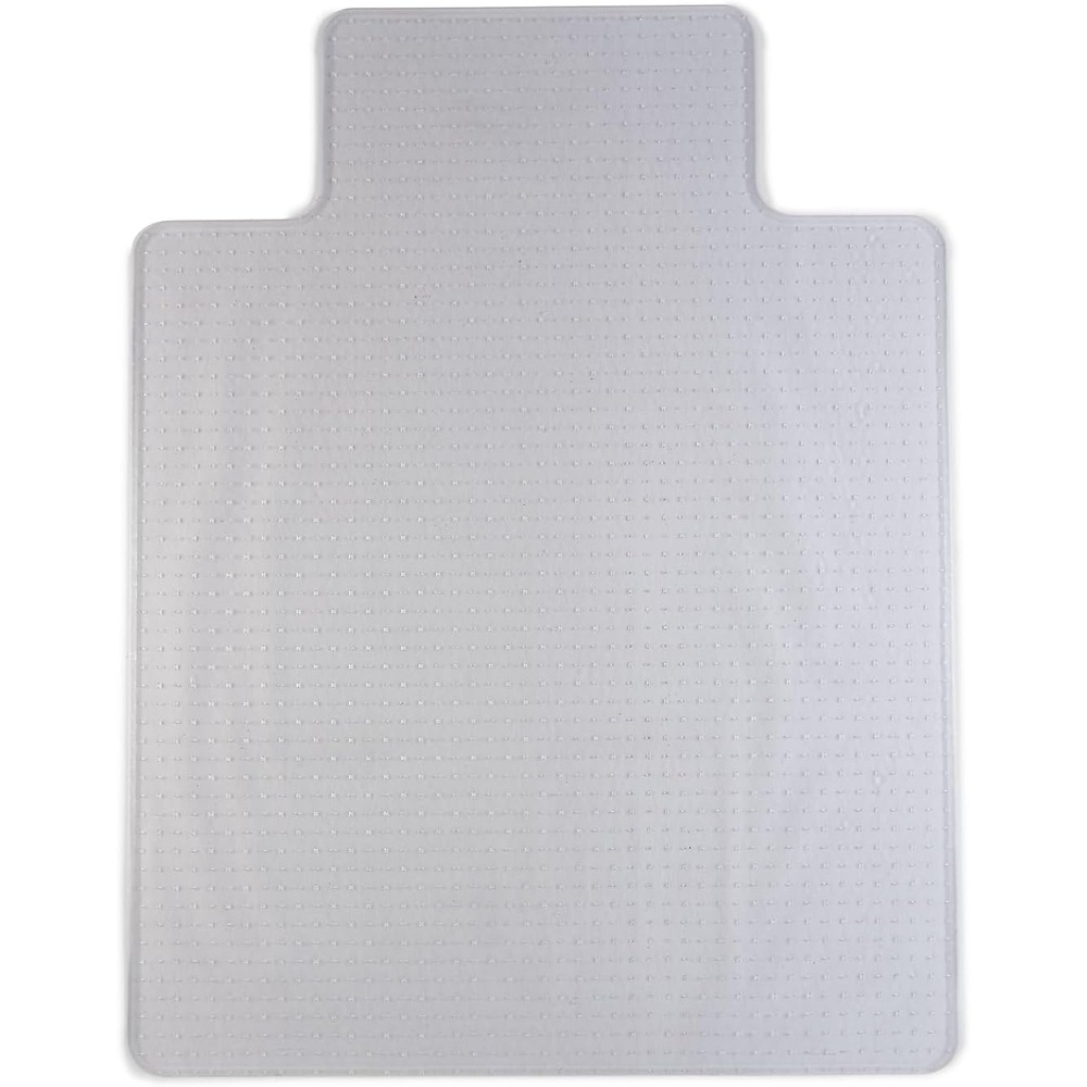 image:imageStaples Office Chair Mat Clear Floor Mats with Lip MediumPile Carpets Extended UnderDesk Coverage 45 x 53 Inch Smooth Glide46 x 60