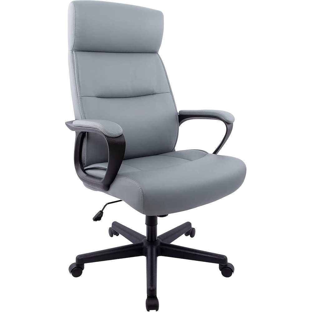 image:imageStaples Rutherford Luxura Manager Chair Black 2PackGrey