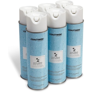 image:imageCoastwide Professional Air Freshener Aerosol Tropic Breeze Scent 10 Oz 6Carton