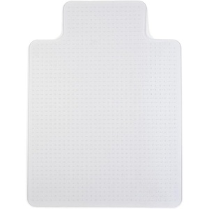image:imageStaples Office Chair Mat Clear Floor Mats with Lip MediumPile Carpets Extended UnderDesk Coverage 45 x 53 Inch Smooth Glide36 x 48