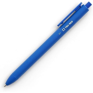 image:imageTRU RED Retractable Gel Pens Medium Point 07mm Black Ink 12 Pack  QuickDry Pens for NoSmear Notes amp Office WritingBlue