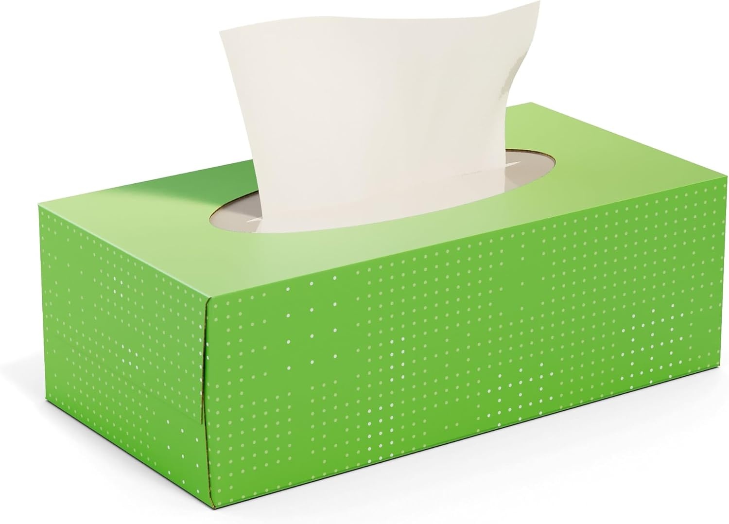 image:imagePerk UltraSoft Facial Tissues 2Ply Gentle amp Durable 95 Tissues per Box 6 Cube Pack White3 Pack