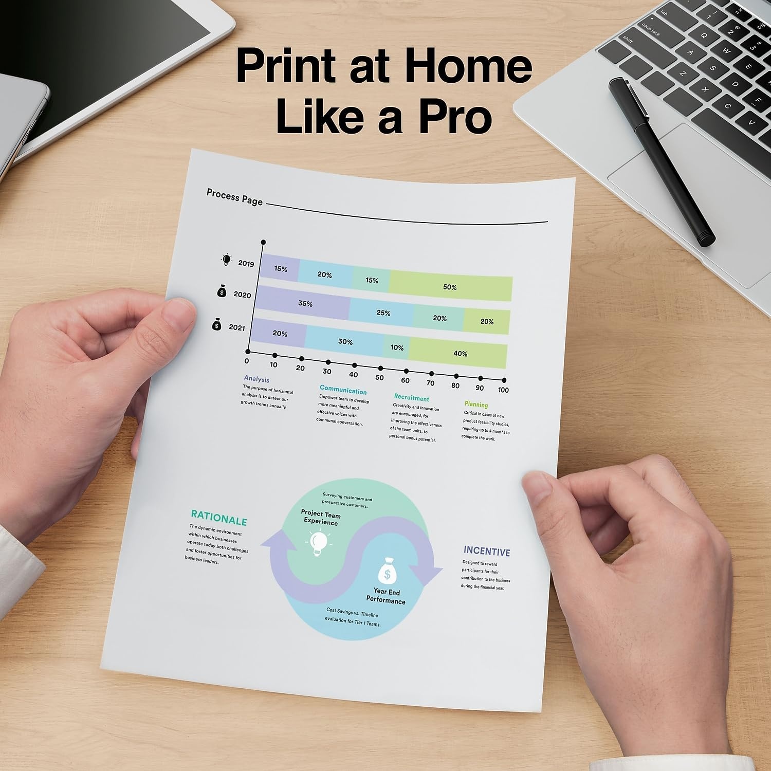 image:imageTRU RED Printer Paper 85 x 11 inch 20 lbs For Office School amp Home85 x 11