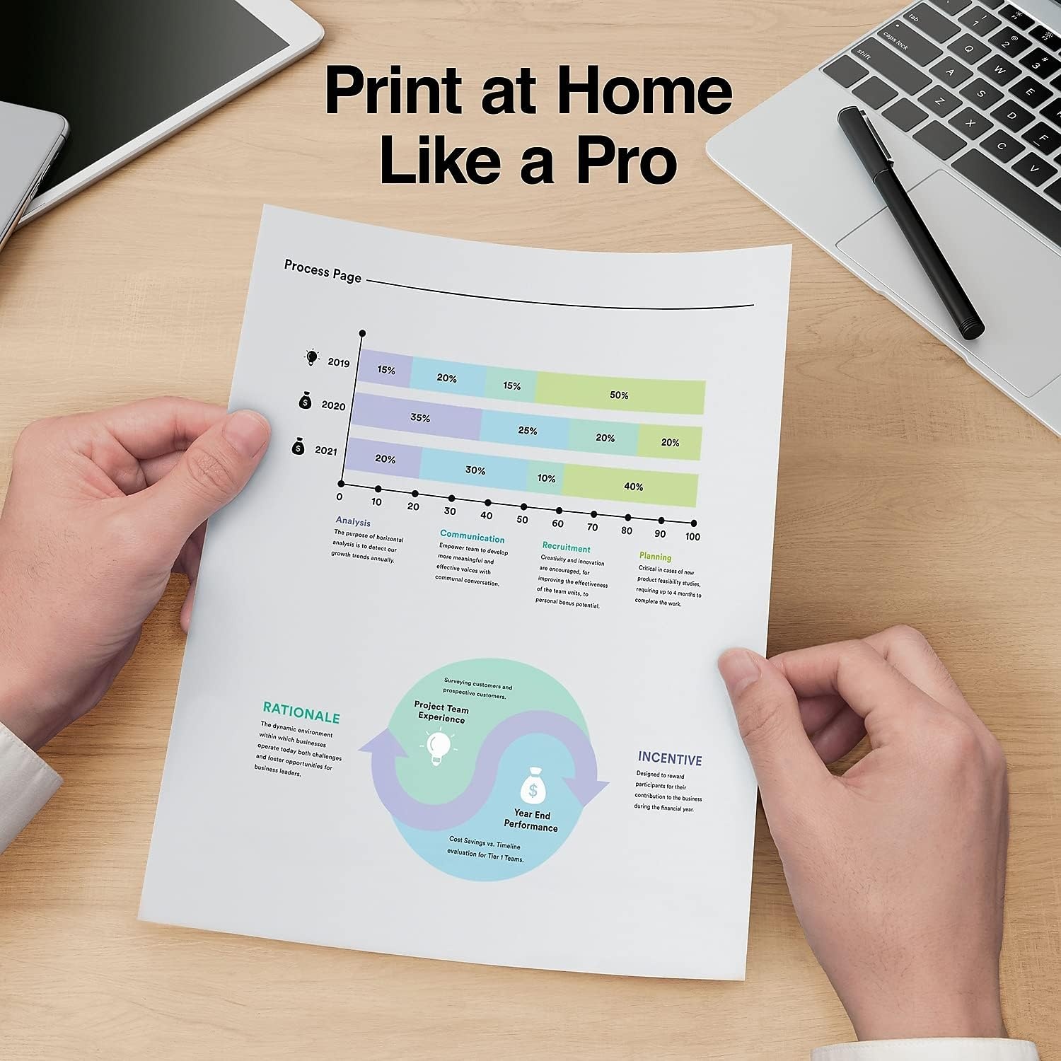 image:imageTRU RED Printer Paper 85 x 11 inch 20 lbs For Office School amp Home85 x 11