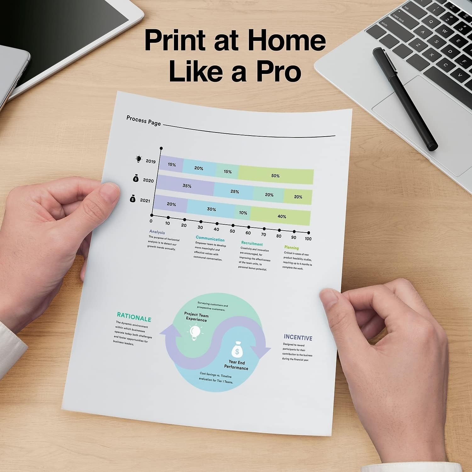 image:imageTRU RED Printer Paper 85 x 11 inch 20 lbs For Office School amp Home85 x 11