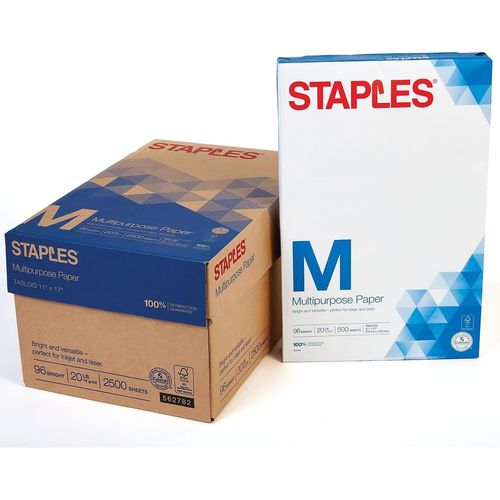 image:imageTRU RED Printer Paper 85 x 11 inch 20 lbs For Office School amp Home11 x 17