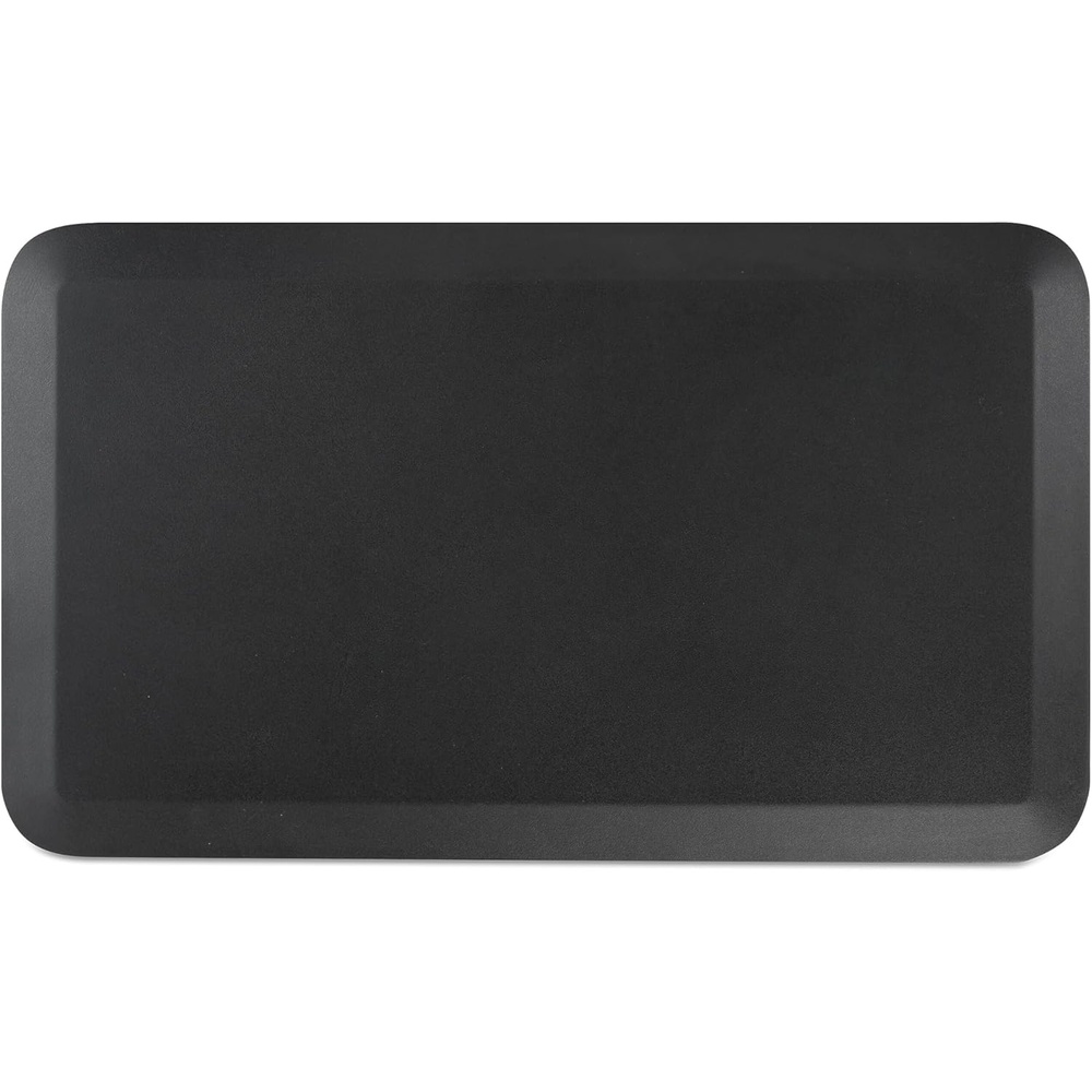 image:imageUnion amp Scale Flexfit AntiFatigue Floor Mat Cushioned Ergonomic Standing Mat NonSlip Waterproof 315 x 195 Black 2Pack