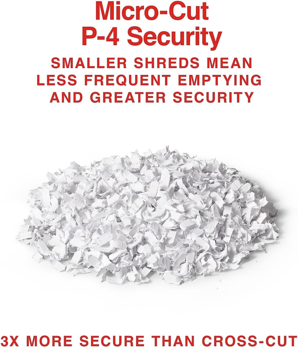 image:imageStaples 20Sheet MicroCut Paper Shredder HighSecurity Document amp Credit Card Shredding for Offices Black150 Sheet