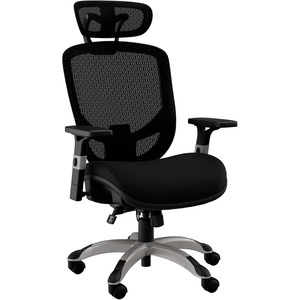 image:imageSTAPLES Ergonomic Task Chair Mesh Ergonomic Lumbar Support Swivel GrayBlack