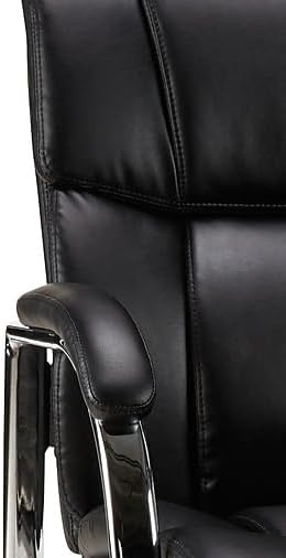 image:imageSTAPLES Guest amp Reception Chair Faux Leather Black 2Pack