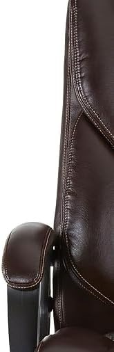 image:imageStaples Kelburne Luxura Faux Leather Computer and Desk Chair Brown 2Pack