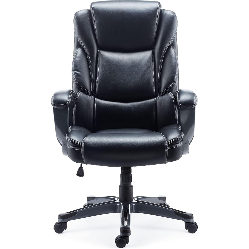 image:imageStaples Mcallum Bonded Leather Manager Chair Black2Pack