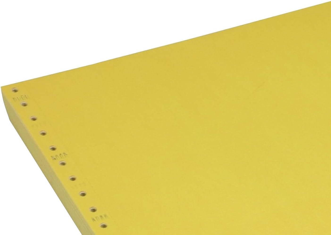 image:imageStaples Computer Paper 95 x 11Inch 2Part 15 lbs 100 Bright WhiteCanary 1650SheetsCT