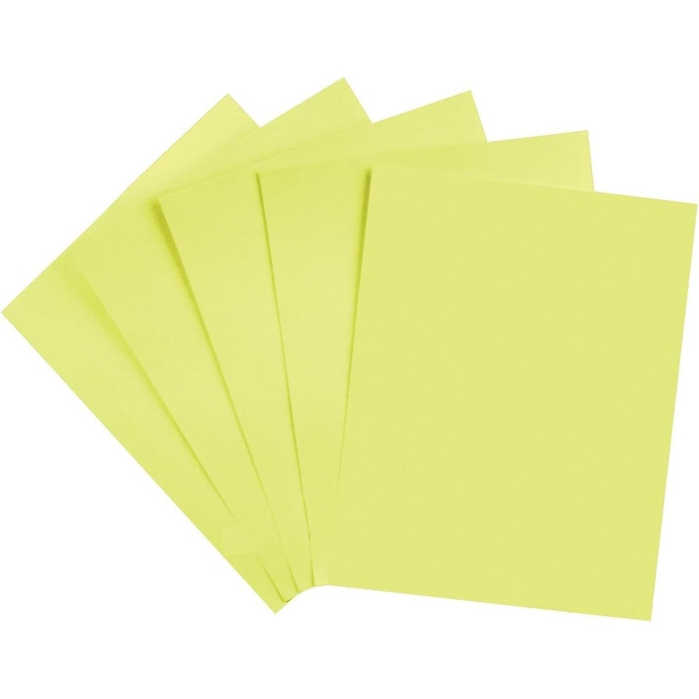 image:imageStaples Brights 24 lb Colored Paper Light Yellow 500Ream For Office School amp HomeLight Yellow