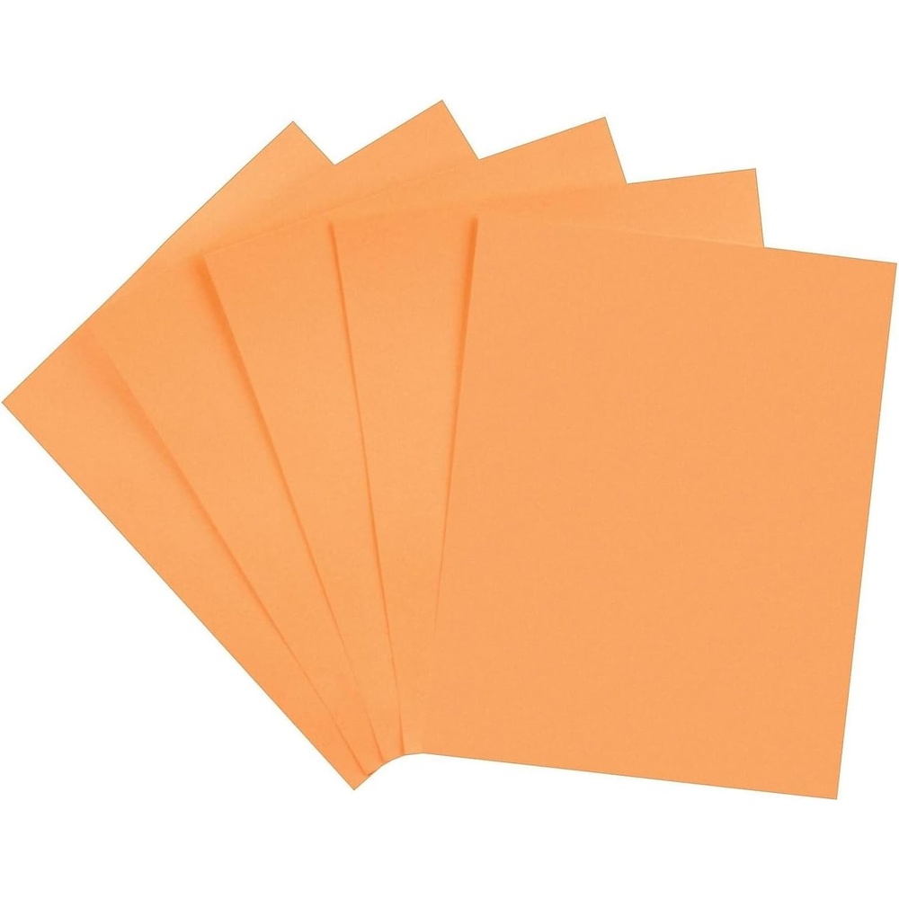image:imageStaples Brights 24 lb Colored Paper Light Yellow 500Ream For Office School amp HomeOrange