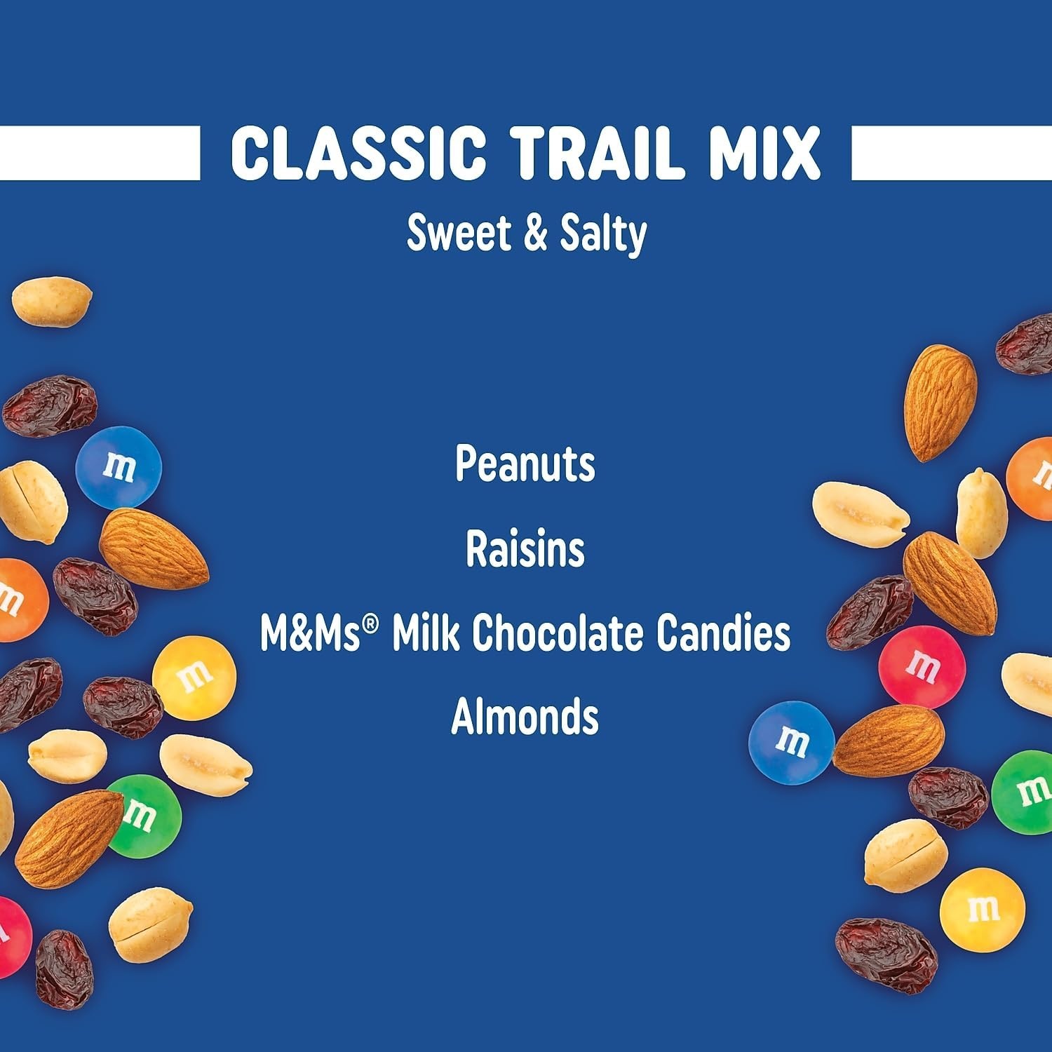 image:imagePick Me Up Provisions Classic Trail Mix 48 SingleServe Bags HighProtein Snack Perfect for LunchesClassic